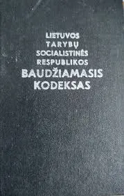 LTSR Baudžiamasis kodeksas