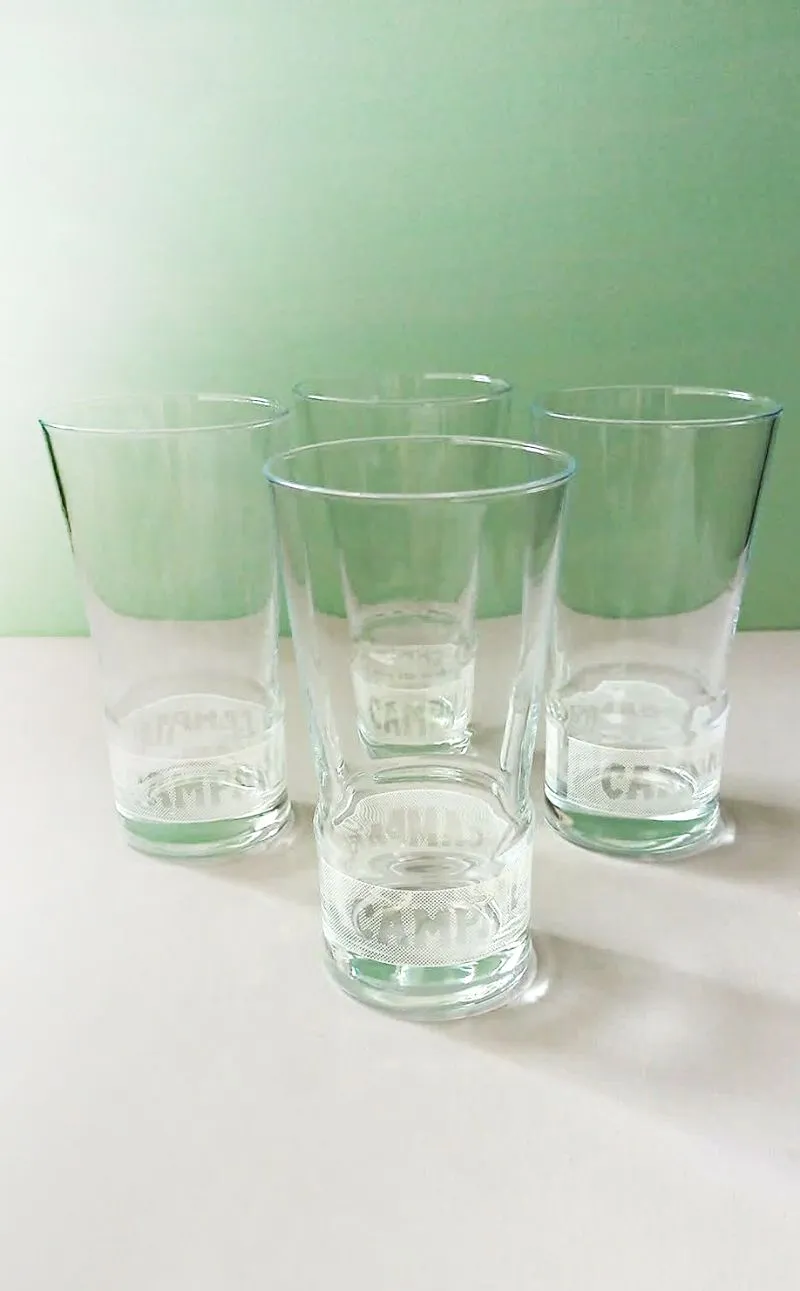 Taurės Campari, 300ml, 4 vnt.