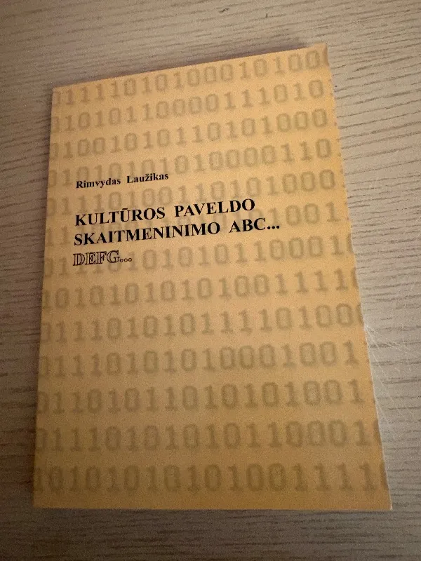 Kultūros paveldo skaitmeninimo ABC…