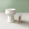 Vintažinė „Potte Lotte“ serijos vintažinė keramikinė vazelė, 8,5 cm aukštis, Anc