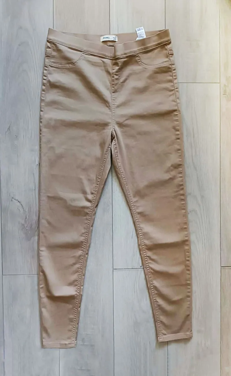 Marks & Spencer Jeggins, moteriškos tamprės, Dark Camel spalva, Eur 42 dydis
