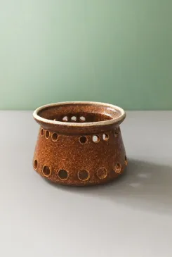 Keraminė žvakidė, aukštis 6cm