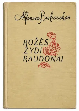 rožės žydi raudonai