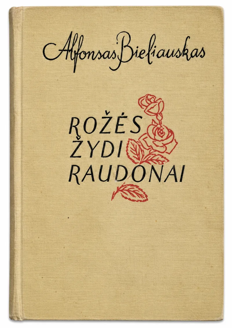 rožės žydi raudonai
