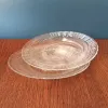 Stiklinės lėkštės, 21,5cm, 2vnt., Crystal Wheaton