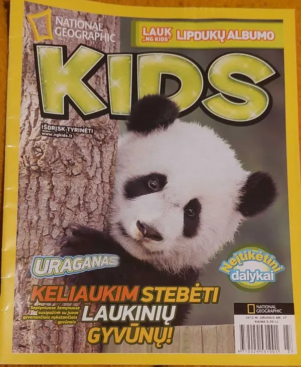 National Geographic Kids 2012 Gruodis Nr. 27