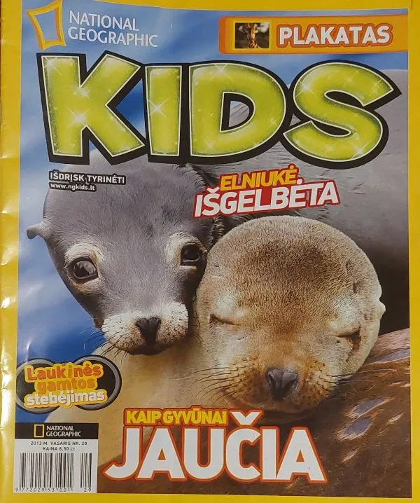 National Geographic Kids 2013 Vasaris Nr. 29