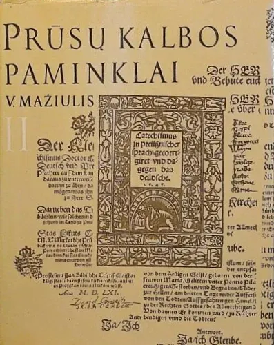 Prūsų kalbos paminklai (II)