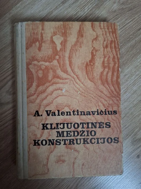 Klijuotinės medžio konstrukcijos