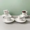 IPA Porcellane gamybos Miscela d'Oro espresso puodelių komplektas (Italija)