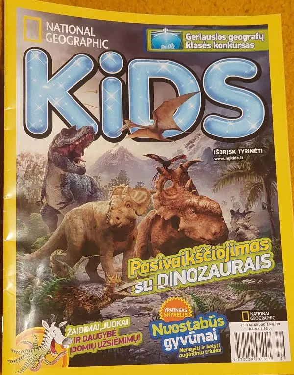 National Geographic Kids 2013 Gruodis Nr. 39