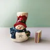Žvakidė Kalėdinė keraminė, 13cm aukštis