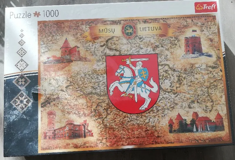 TREFL dėlionė „Mūsų Lietuva“ (1000 detalių)