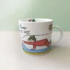 Puodelis, 300ml, Zodiakas Žuvys, AWA Porcelain