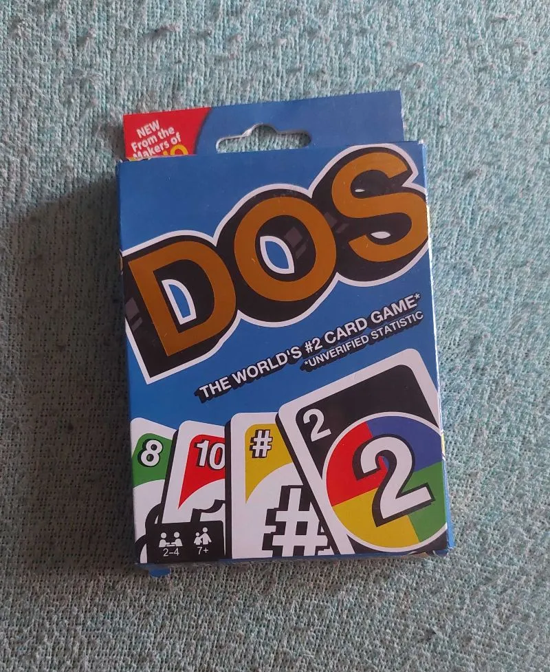 Mattel UNO kortos DOS (atnaujintos) (HNN01)