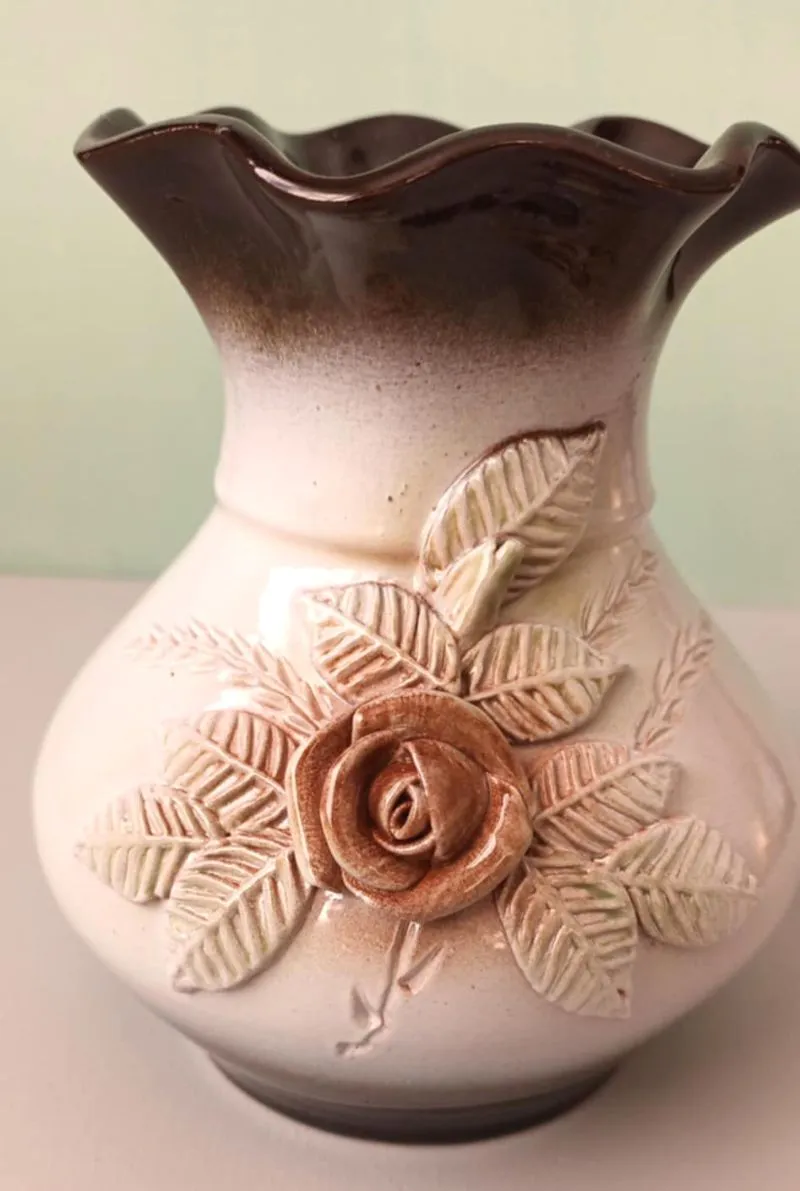 Keraminė vaza, 14cm aukštis