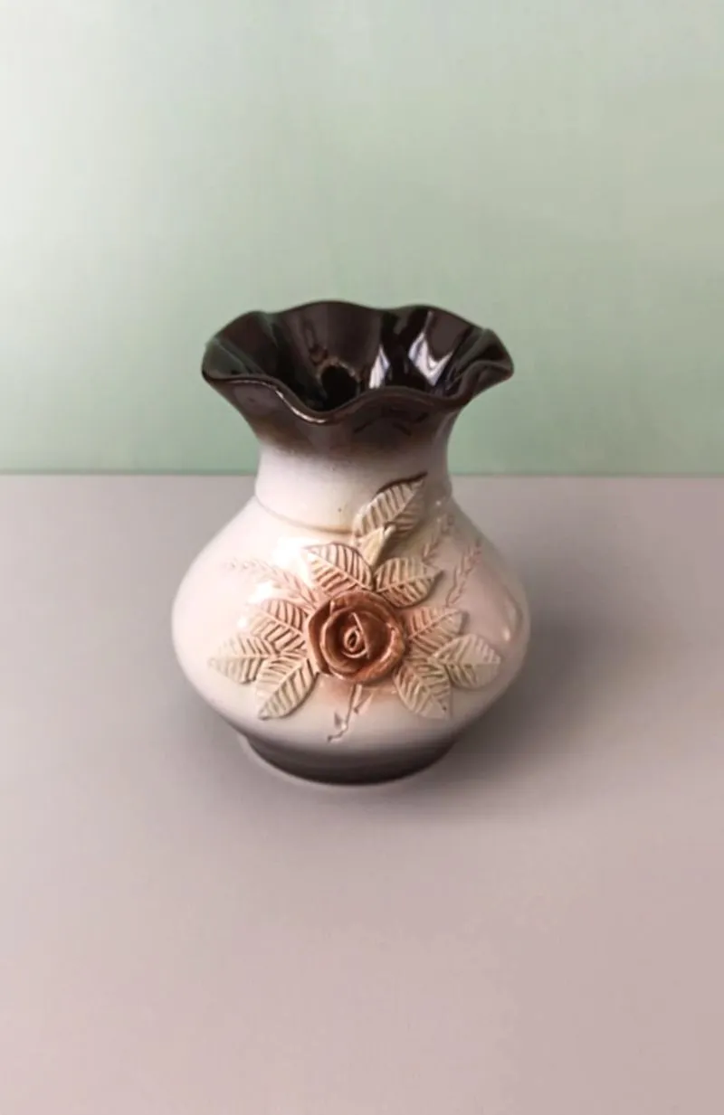 Keraminė vaza, 14cm aukštis
