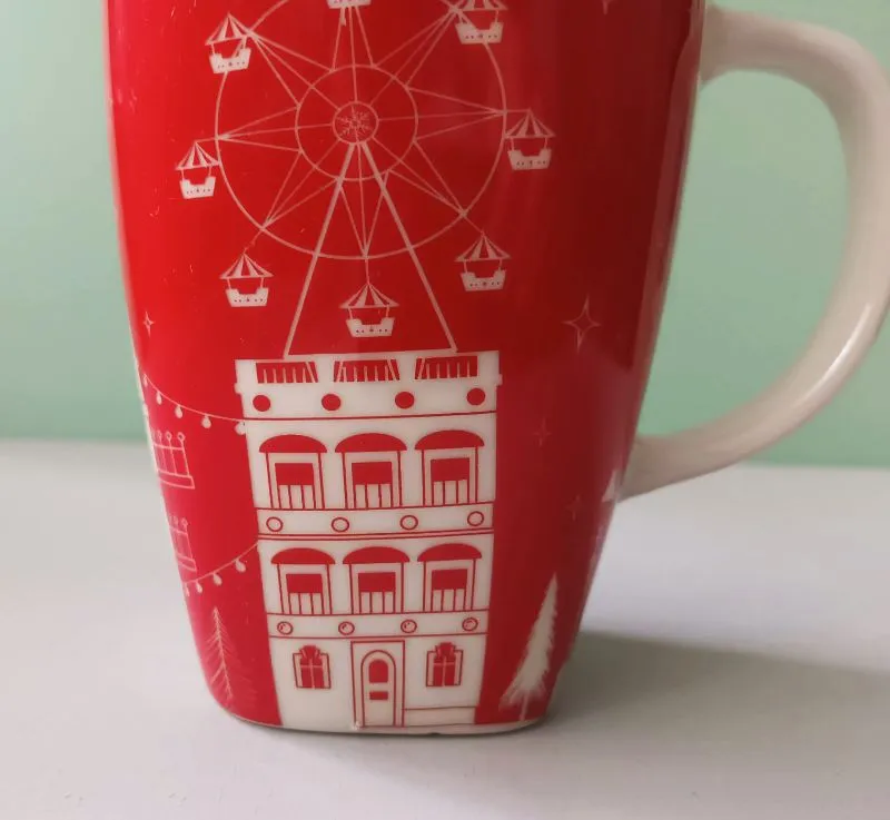 Puodelis Kalėdinis, 500ml, Pepco Home